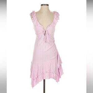 Wild Fable Pink Ruffled Dress